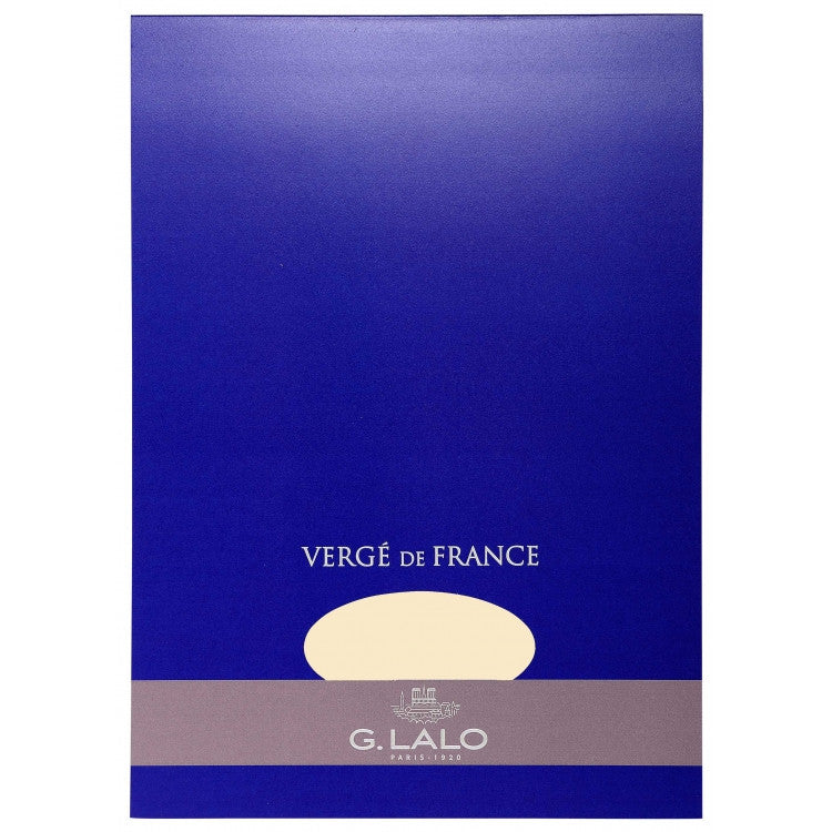 G. Lalo Verge de France Tablet, Ivory, 50 Sheets, 8 1/4 x 11 3/4