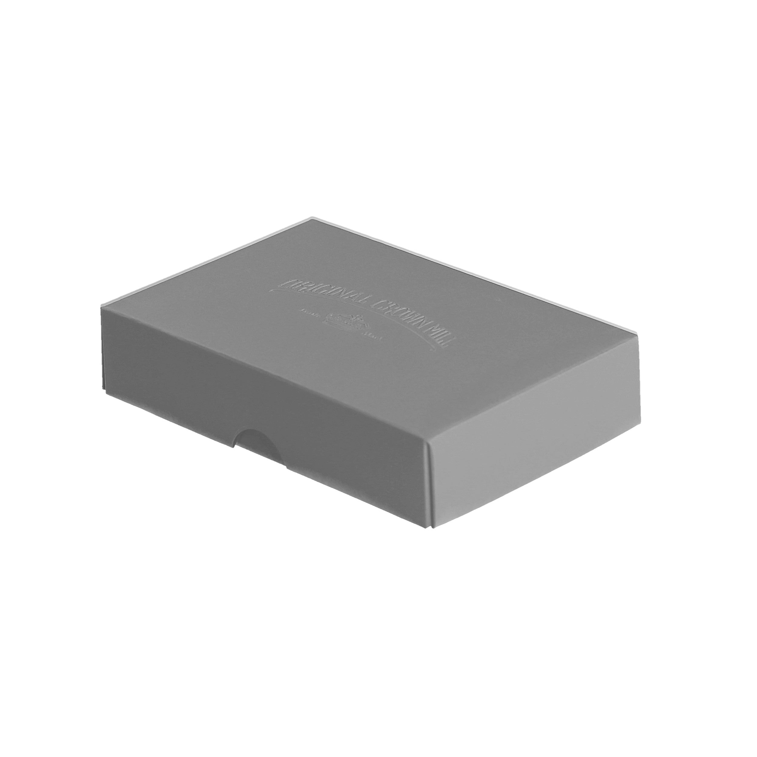Vellum Stationery Set - Smooth Finish, Flat Card - 3 1/2 x 5 1/2 - Grey