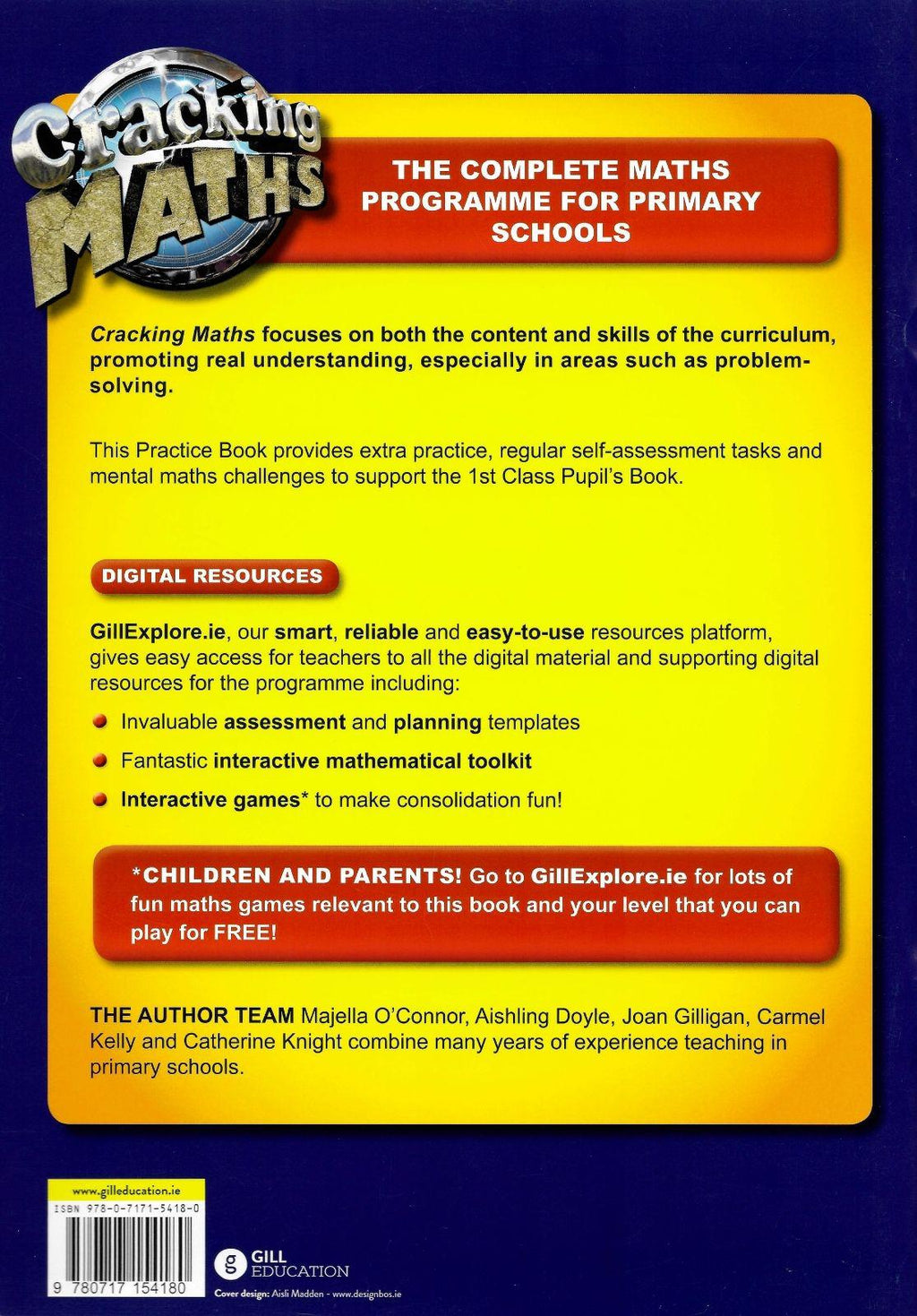 Cracking Maths - 1st Class Practice Book
