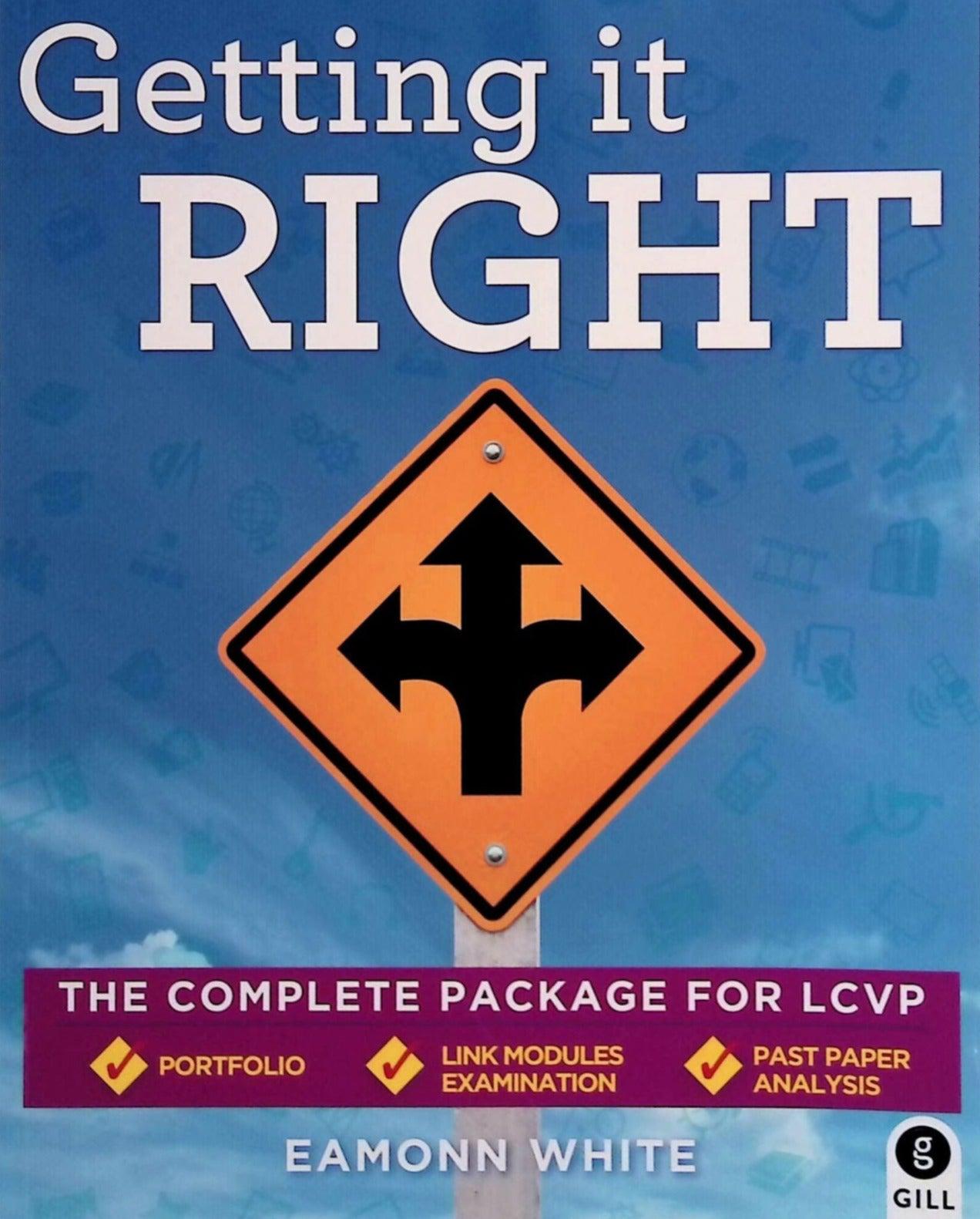 ■ Getting it Right