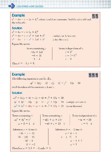 ■ Less Stress More Success - Leaving Cert - Maths Paper 1 - Higher Level