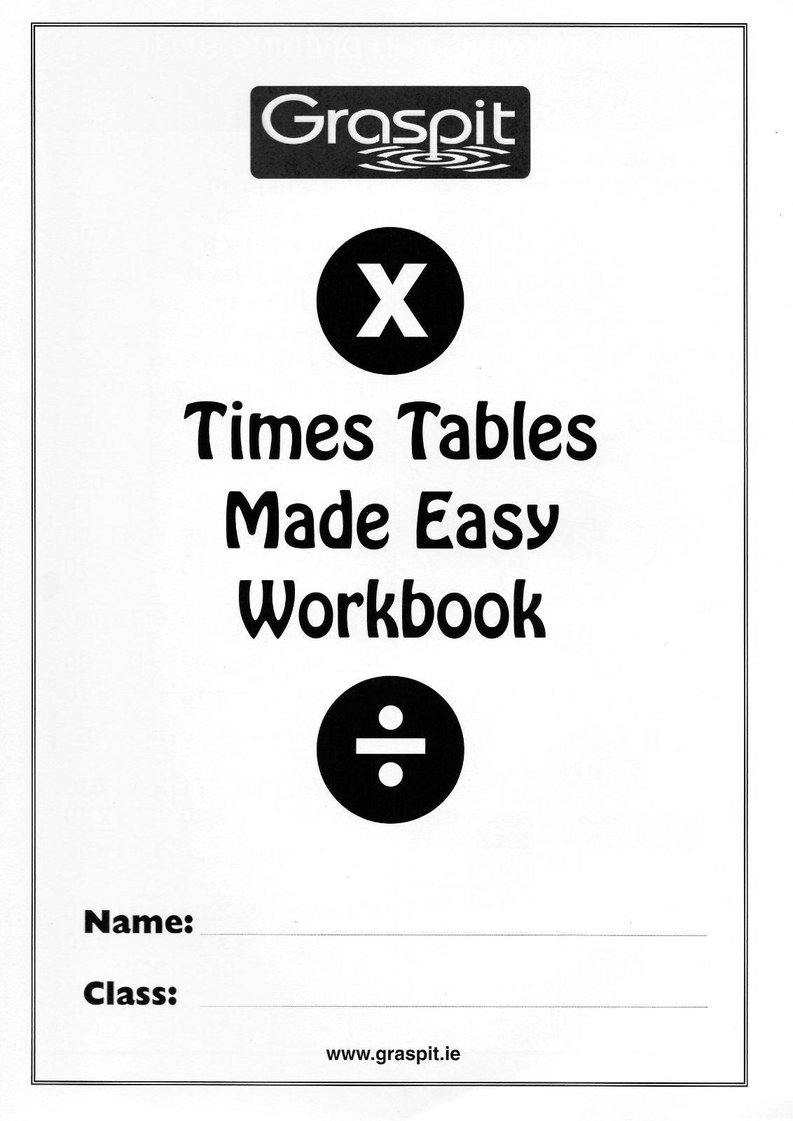 Times Tables Made Easy - Workbook