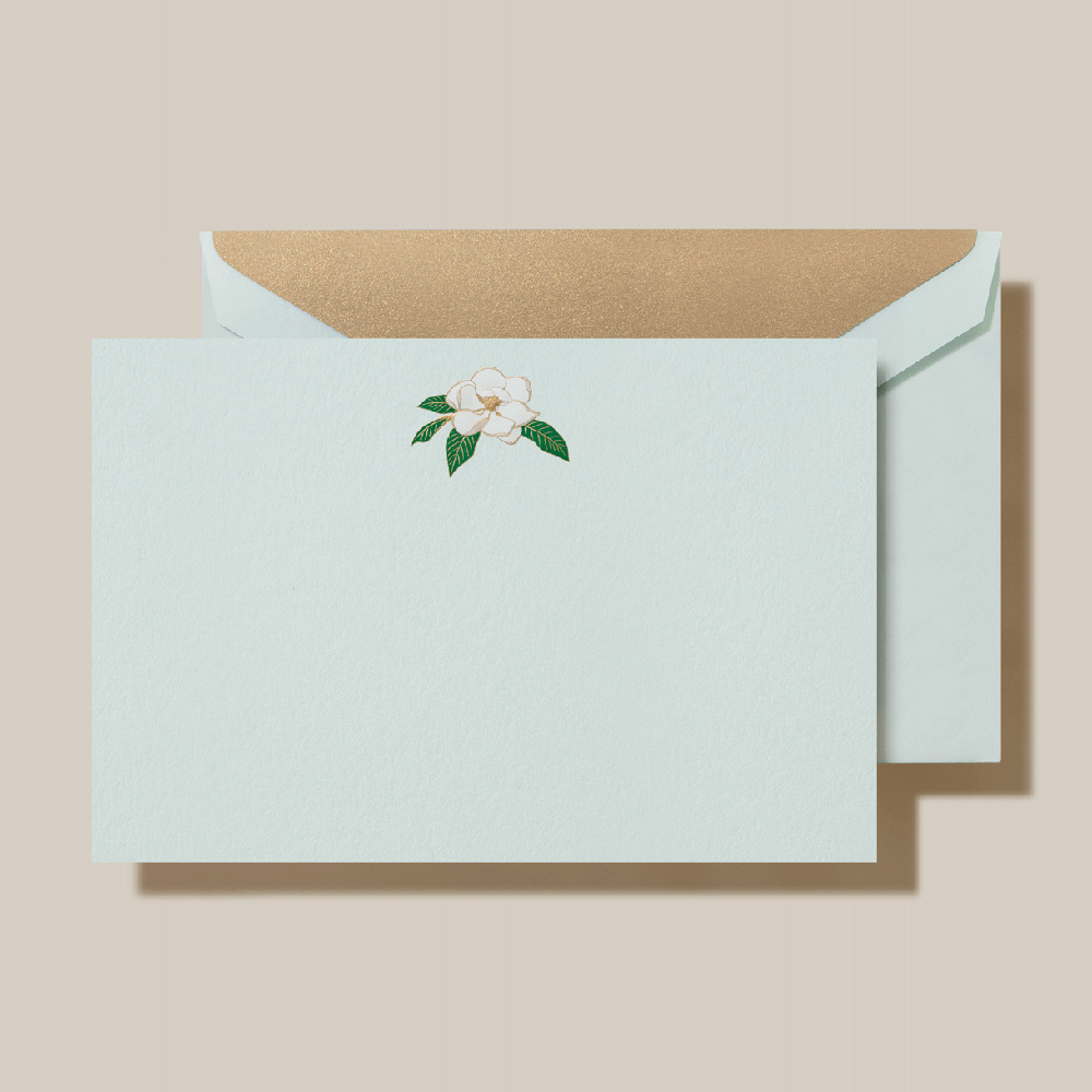 Crane Magnolia Card Stationery