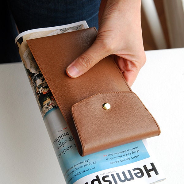 Plepic Extra PENCIL Pocket BEIGE Pen Case PU Pencil Case Storage Case Durable Pen Case Storage Case Pen Case Pen Case | 195 X 100 X 10mm