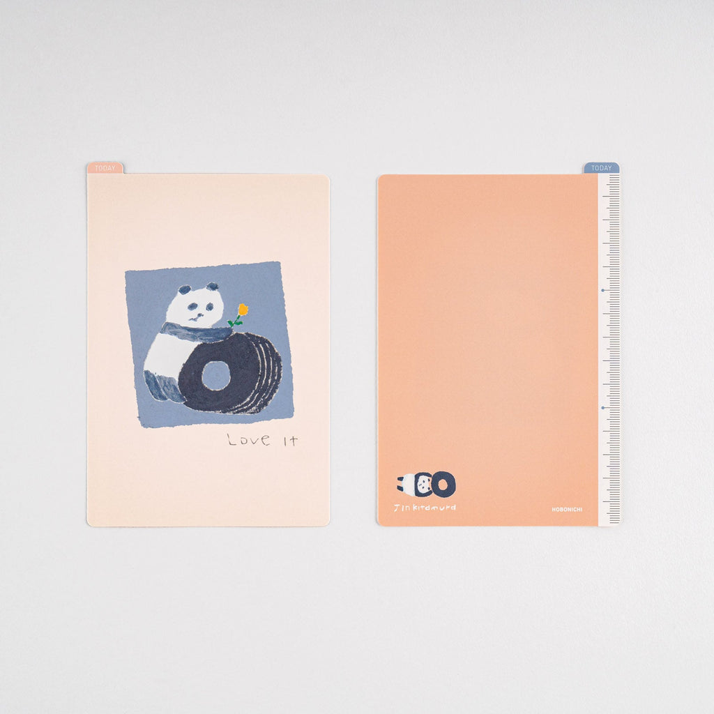Hobonichi Pencil Board - Jin Kitamura: Love it (Panda)