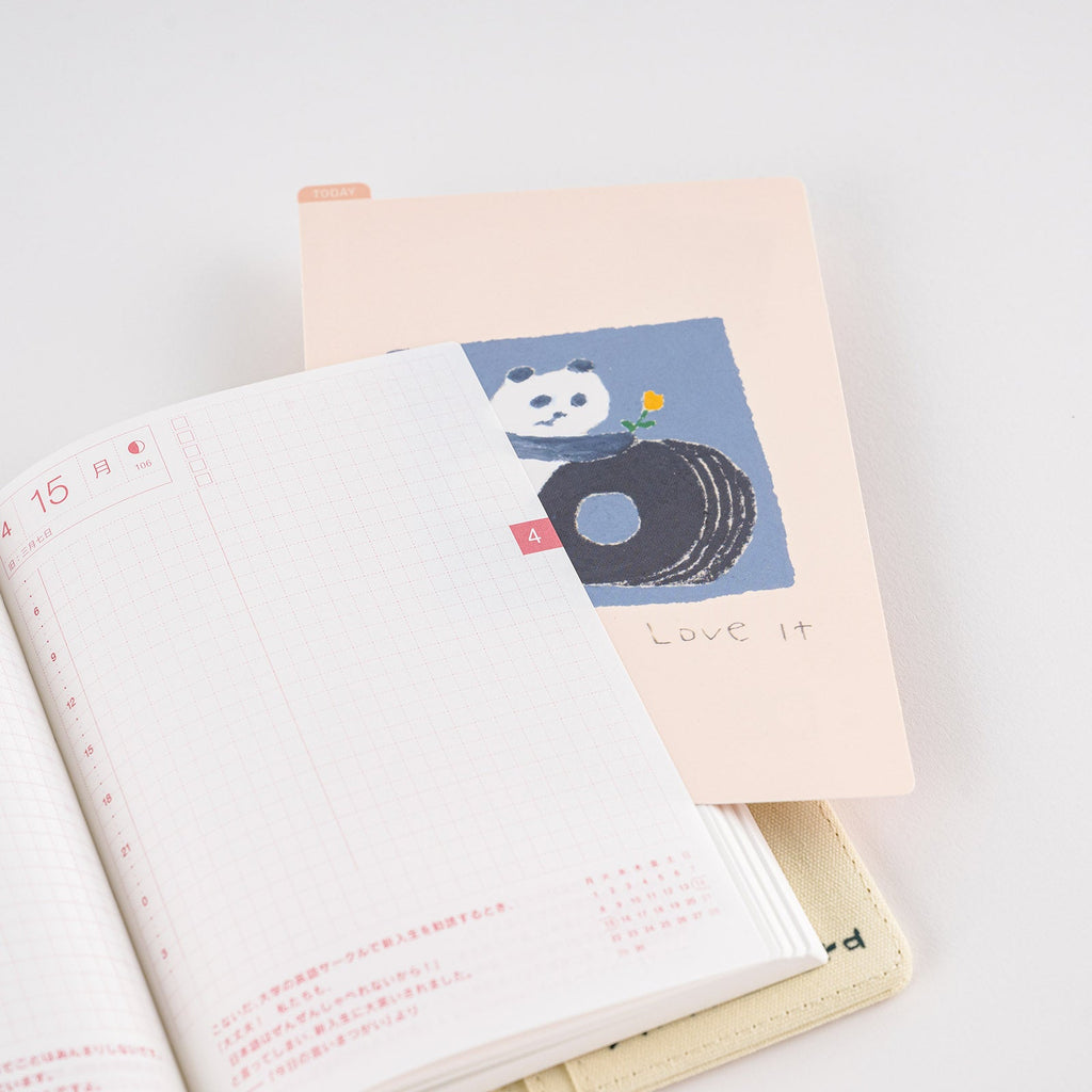 Hobonichi Pencil Board - Jin Kitamura: Love it (Panda)